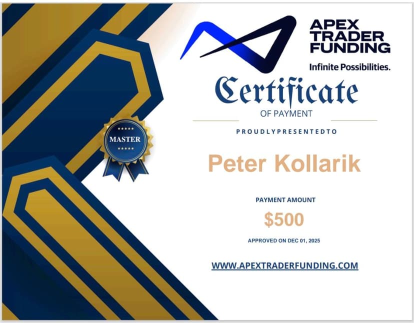 Payout certifikát