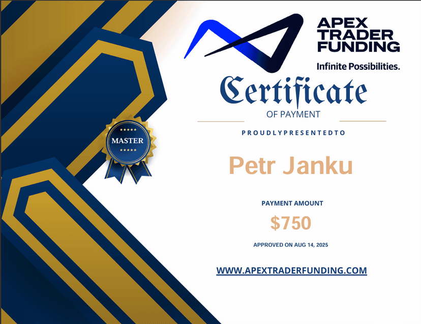 Payout certifikát
